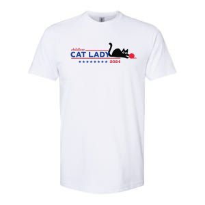 Childless Cat Lady Voting Election 2024 Usa Gift Softstyle CVC T-Shirt