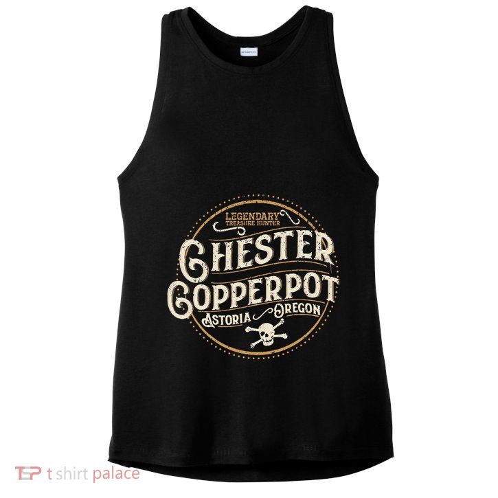 Chester Copperpot Legendary Treasure Hunter Ladies PosiCharge Tri-Blend Wicking Tank