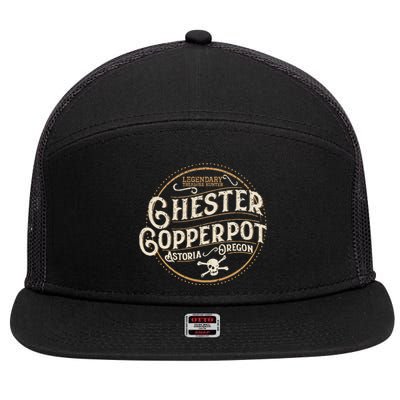 Chester Copperpot Legendary Treasure Hunter 7 Panel Mesh Trucker Snapback Hat