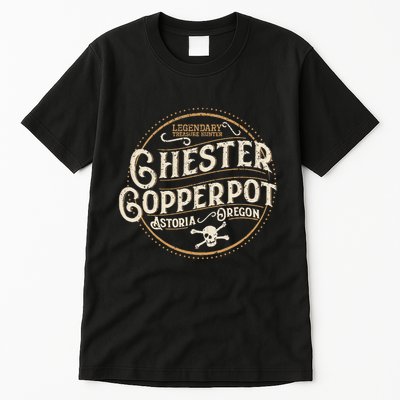 Chester Copperpot Legendary Treasure Hunter Tall T-Shirt
