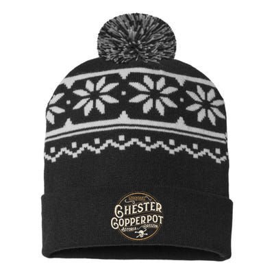 Chester Copperpot Legendary Treasure Hunter USA-Made Snowflake Beanie