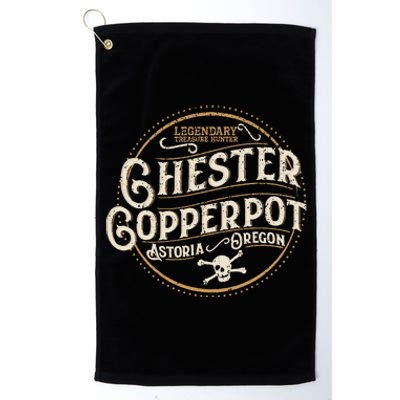 Chester Copperpot Legendary Treasure Hunter Platinum Collection Golf Towel