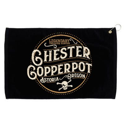 Chester Copperpot Legendary Treasure Hunter Grommeted Golf Towel