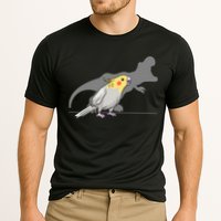 Cockatiel Cockatoo Lutino Parrot Quarrion Dinosaur Dino Gift Cooling Performance Crew T-Shirt