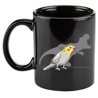 Cockatiel Cockatoo Lutino Parrot Quarrion Dinosaur Dino Gift 11oz C Handle Ceramic Mug
