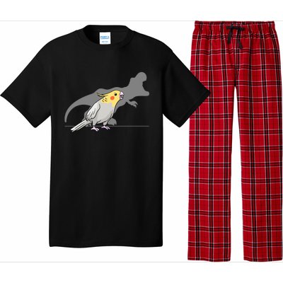 Cockatiel Cockatoo Lutino Parrot Quarrion Dinosaur Dino Gift Pajama Set