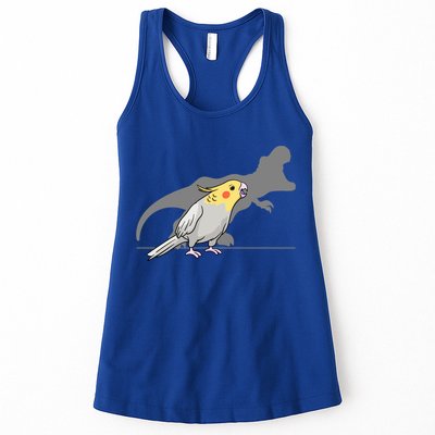 Cockatiel Cockatoo Lutino Parrot Quarrion Dinosaur Dino Gift Womens Tank Top