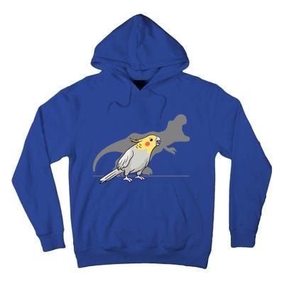 Cockatiel Cockatoo Lutino Parrot Quarrion Dinosaur Dino Gift Tall Hoodie