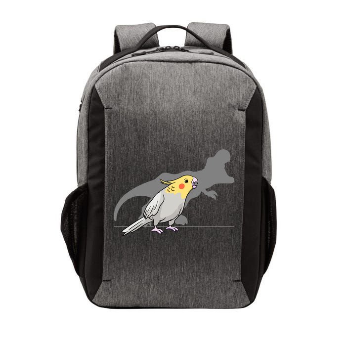 Cockatiel Cockatoo Lutino Parrot Quarrion Dinosaur Dino Gift Vector Backpack