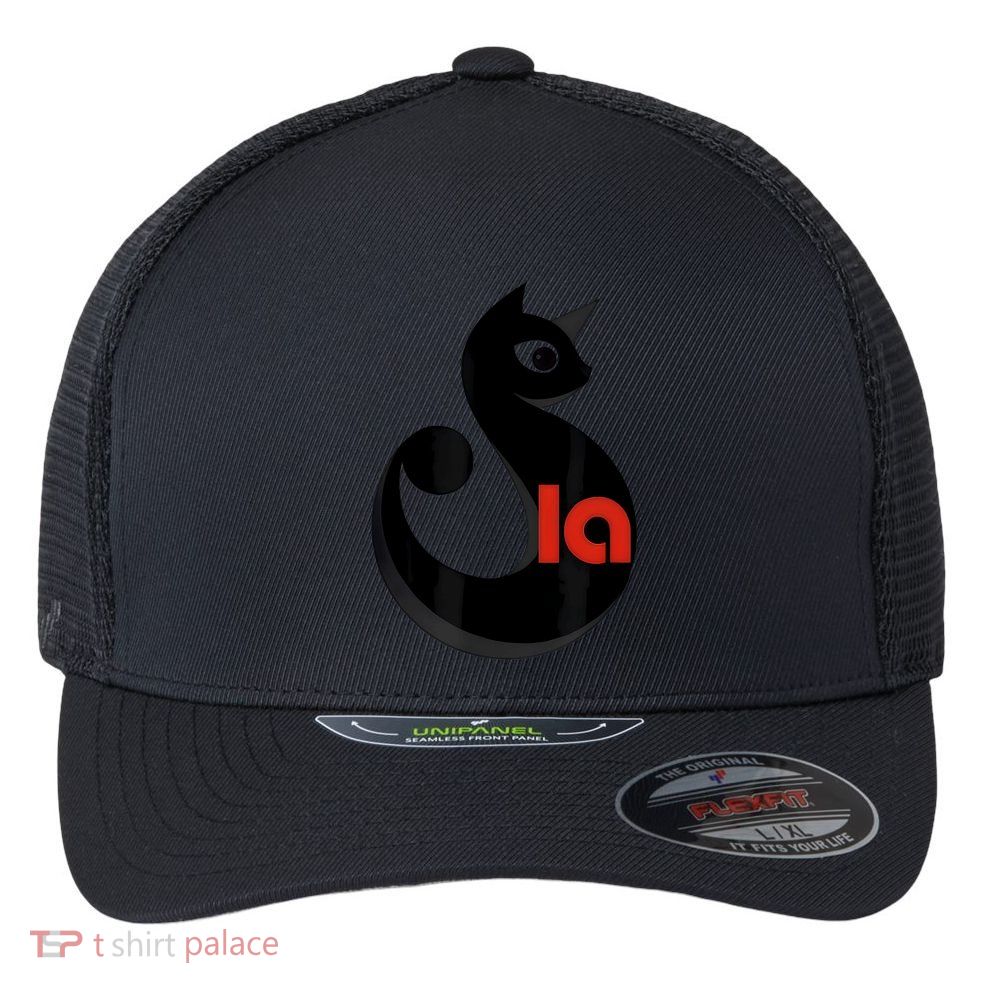 Cat  Comma La Flexfit Unipanel Trucker Cap