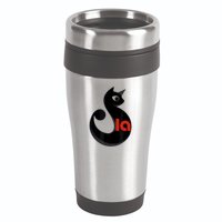 Cat  Comma La 16oz Travel Tumbler