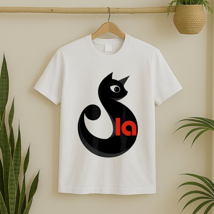 Cat  Comma La T-Shirt