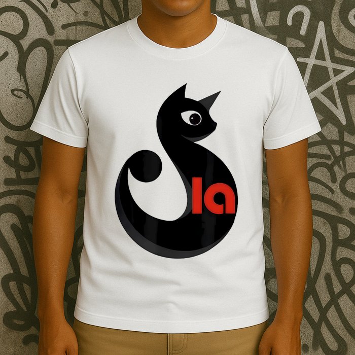 Cat  Comma La T-Shirt