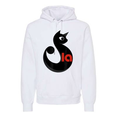 Cat  Comma La Premium Hoodie