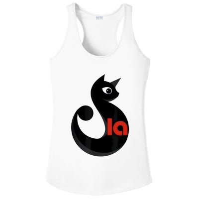 Cat  Comma La Ladies PosiCharge Competitor Racerback Tank