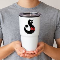 Cat  Comma La Tumbler