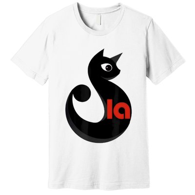 Cat  Comma La Premium T-Shirt