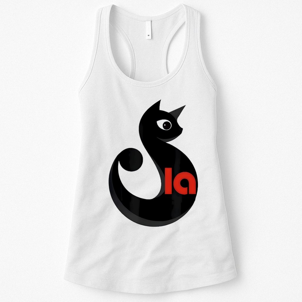 Cat  Comma La Womens Tank Top
