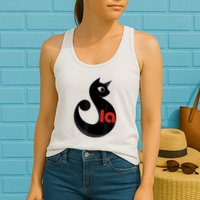 Cat  Comma La Womens Tank Top