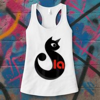 Cat  Comma La Womens Tank Top