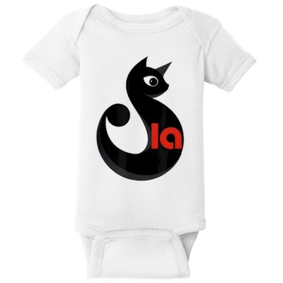 Cat  Comma La Baby Bodysuit