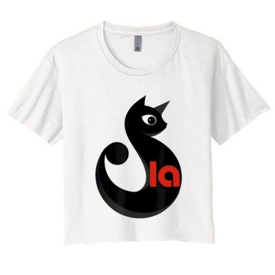 Cat  Comma La Crop Top