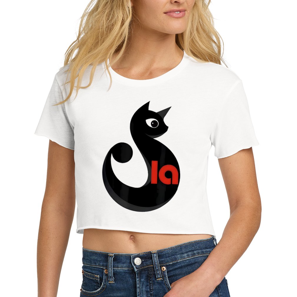 Cat  Comma La Crop Top