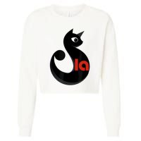 Cat  Comma La Cropped Pullover Crew