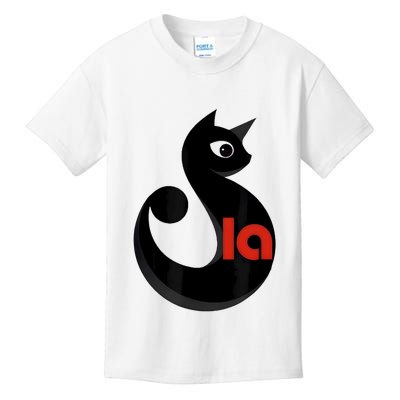 Cat  Comma La Kids T-Shirt