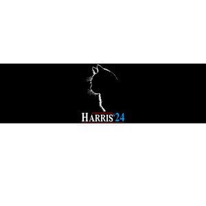 Childless Cat Lady Funny Cat Ladies For Kamala Harris 2024 Bumper Sticker