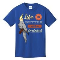 Cockatiel Cockatoo Lutino Quarrion Parrot Tiel Weiro Bird Great Gift Kids T-Shirt