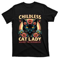 Childless Cat Ladies Against Patriarchy Us Election Day 2024 T-Shirt