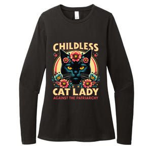 Childless Cat Ladies Against Patriarchy Us Election Day 2024 Womens CVC Long Sleeve Shirt