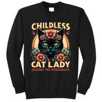 Childless Cat Ladies Against Patriarchy Us Election Day 2024 Tall Sweatshirt