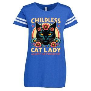 Childless Cat Ladies Against Patriarchy Us Election Day 2024 Enza Ladies Jersey Football T-Shirt