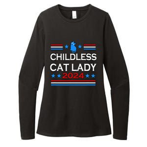 Childless Cat Lady 2024 Womens CVC Long Sleeve Shirt