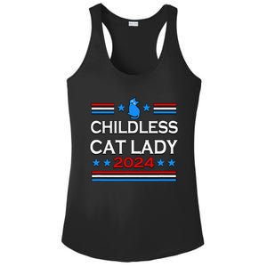 Childless Cat Lady 2024 Ladies PosiCharge Competitor Racerback Tank