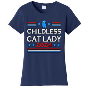 Childless Cat Lady 2024 Women's T-Shirt