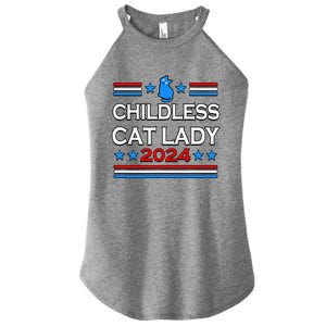 Childless Cat Lady 2024 Women's Perfect Tri Rocker Tank