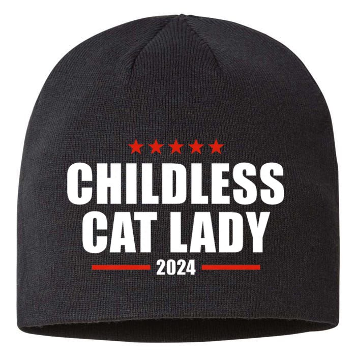 Childless Cat Lady 2024 Childless Cat Lady Sustainable Beanie