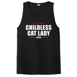 Childless Cat Lady 2024 Childless Cat Lady PosiCharge Competitor Tank