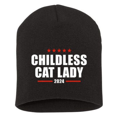 Childless Cat Lady 2024 Childless Cat Lady Short Acrylic Beanie