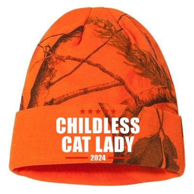 Childless Cat Lady 2024 Childless Cat Lady Kati Licensed 12" Camo Beanie