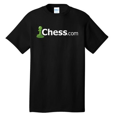 Chess.com Classic Logo Online Chess Site Fan Tall T-Shirt