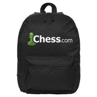 Chess.com Classic Logo Online Chess Site Fan 16 in Basic Backpack