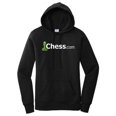 Chess.com Classic Logo Online Chess Site Fan Women's Pullover Hoodie