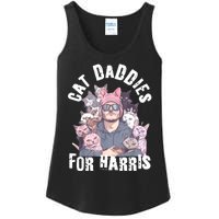 Childless Cat Lady Kamala Cat Dad Ladies Essential Tank