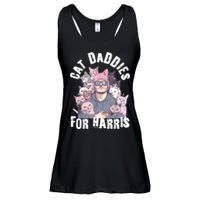 Childless Cat Lady Kamala Cat Dad Ladies Essential Flowy Tank