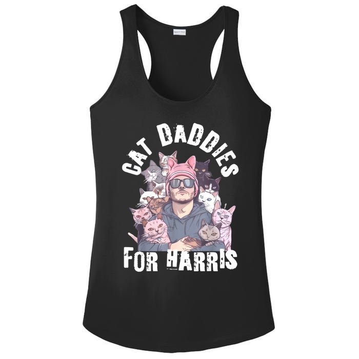 Childless Cat Lady Kamala Cat Dad Ladies PosiCharge Competitor Racerback Tank