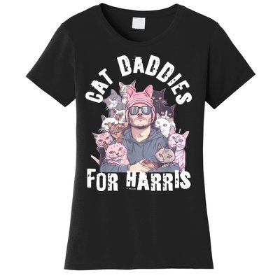 Childless Cat Lady Kamala Cat Dad Women's T-Shirt